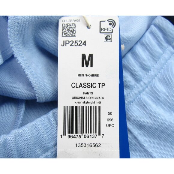 Adidas Adicolor Classic Beckenbauer Track Pants Mens Size Medium Blue NEW - Picture 10 of 14